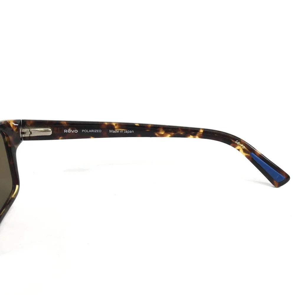 Revo Sunglasses FINLEY RE 1112ECO Tortoise Square W/ Gray Polarized Lenses